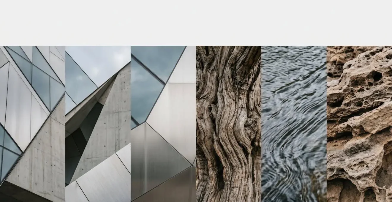 Abstract visual representation of environmental contrast assessment methodology